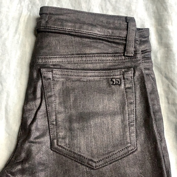 Joe’s Jeans Coated Black Skinny Jean - Picture 4 of 7